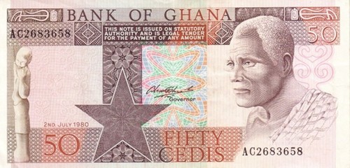 Ghana cedis anno - cedis, pick