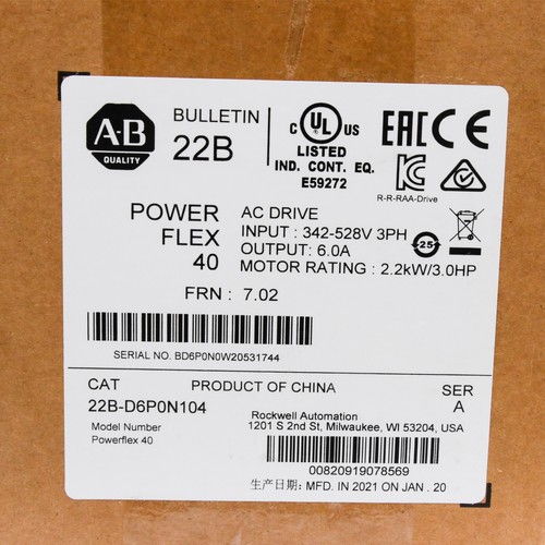 22b d6p0n104 allen - 22b-d6p0n104, allen-bradley