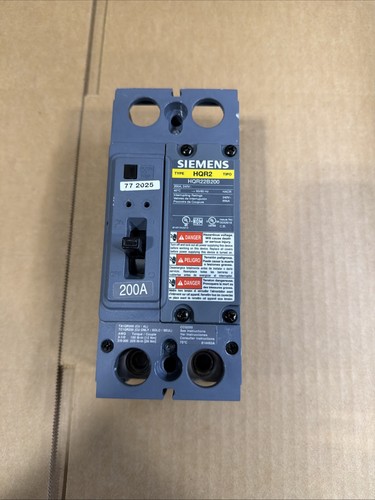 Siemens hqr22b200 breaker - siemens,