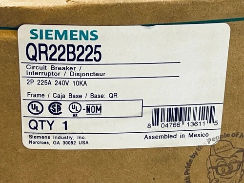 New siemens qr22b225l - new,
