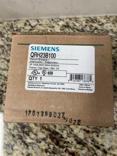 Nib siemens qrh22b100 - -,