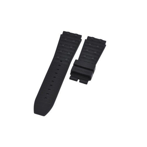 22x20mm black rubber watch - 22x20mm,
